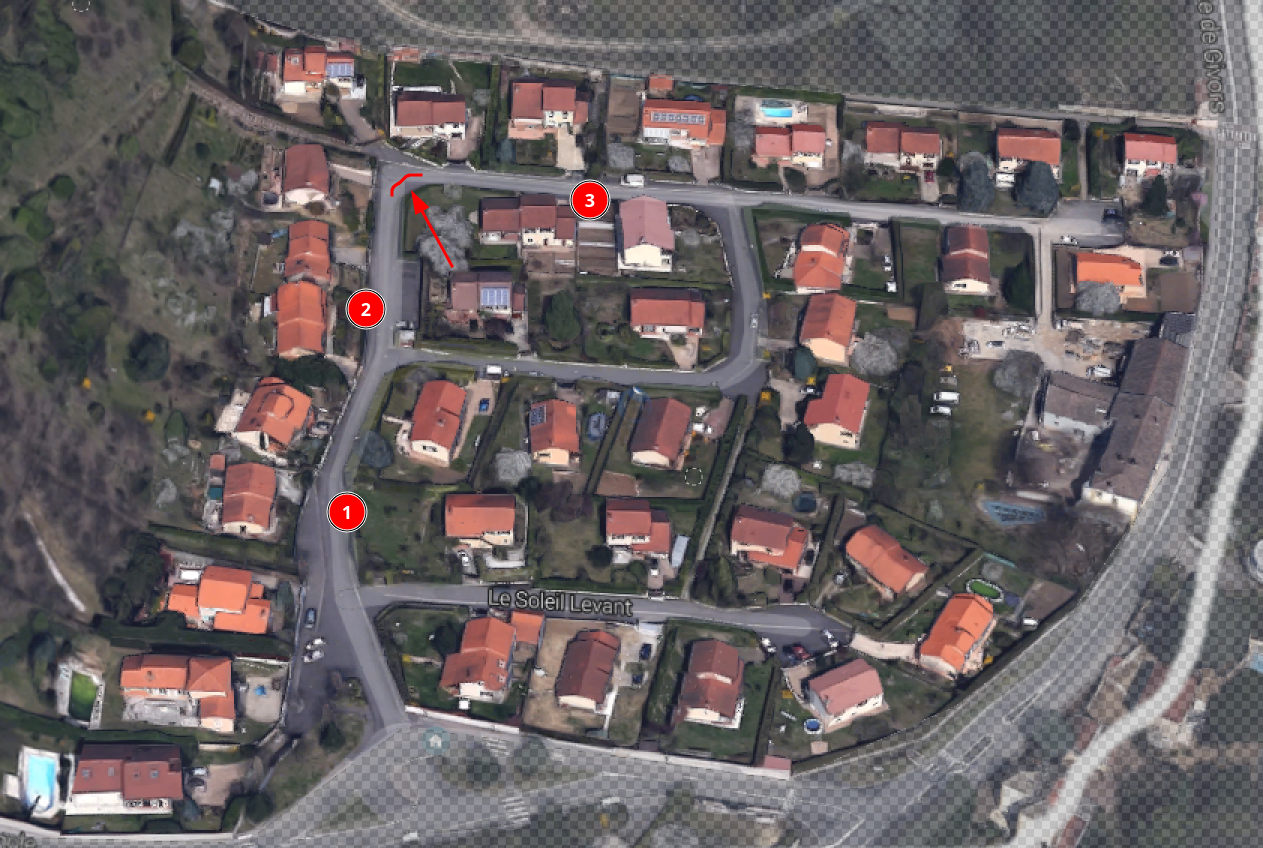 Emplacement Écluses